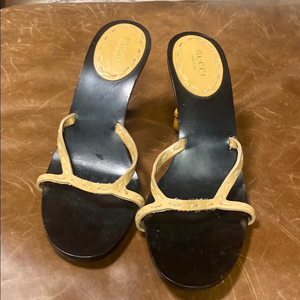 Gucci bamboo sandals